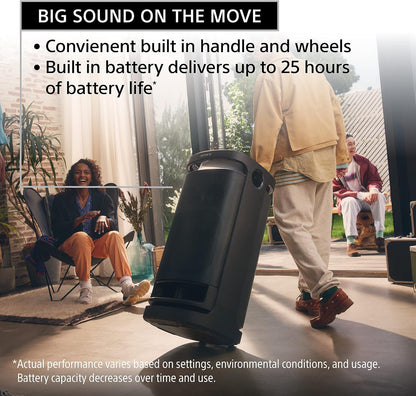 Sony SRS-XV900 X-Series Bluetooth Karaoke Party Speaker
