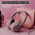 Sony WH-1000XM5/P Wireless Noise Canceling Headphones - Smoky Pink