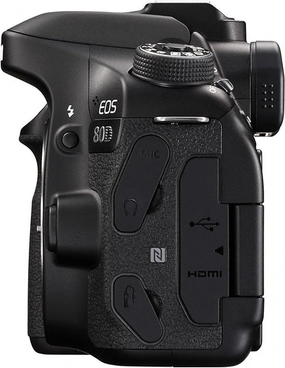 Canon EOS 80D Digital SLR Camera Body Renewed