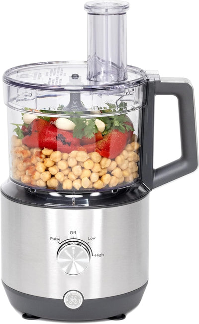 GE G8P1AASSPSS 12 Cup Food Processor Stainless Steel
