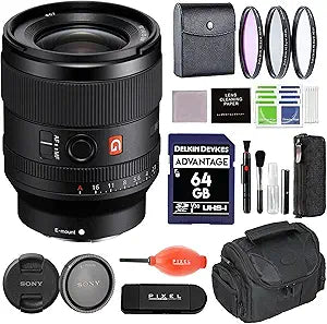 Sony FE 35mm F1.4 GM Lens Bundle