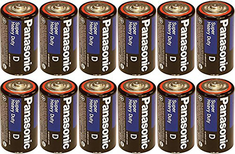 Panasonic 4330210600 Heavy Duty D Batteries 12-Pack — main product image