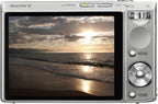 Sony DSCT100 Cybershot Digital Camera - 8MP, 5x Zoom Silver