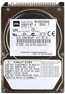 Toshiba AHDD052 20GB 2.5" IDE Hard Drive