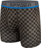 Spyder Poly Spandex Mens Performance Boxer Briefs 4-Pack