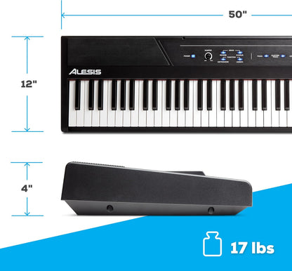Alesis Recital 88-Key Digital Piano Keyboard Lessons