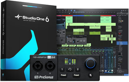 PreSonus Revelator io24 USB-C Audio Interface - Streaming, Podcasting