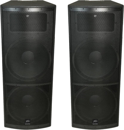Peavey PEV16-PACKAGE49 (2) SP 4 Pro Audio 4000W Dual 15" PA Speaker Package