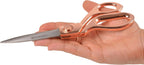 Westcott 16968 8-Inch Rose Gold Scissors - Stainless Steel, Office/Home