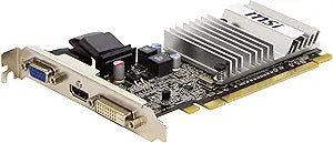 MSI R5450-MD1GD3H/LP Radeon HD5450 1GB PCIe Graphics Card