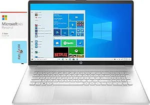 HP 17-cn1053cl Home Laptop i5 16GB RAM MS 365
