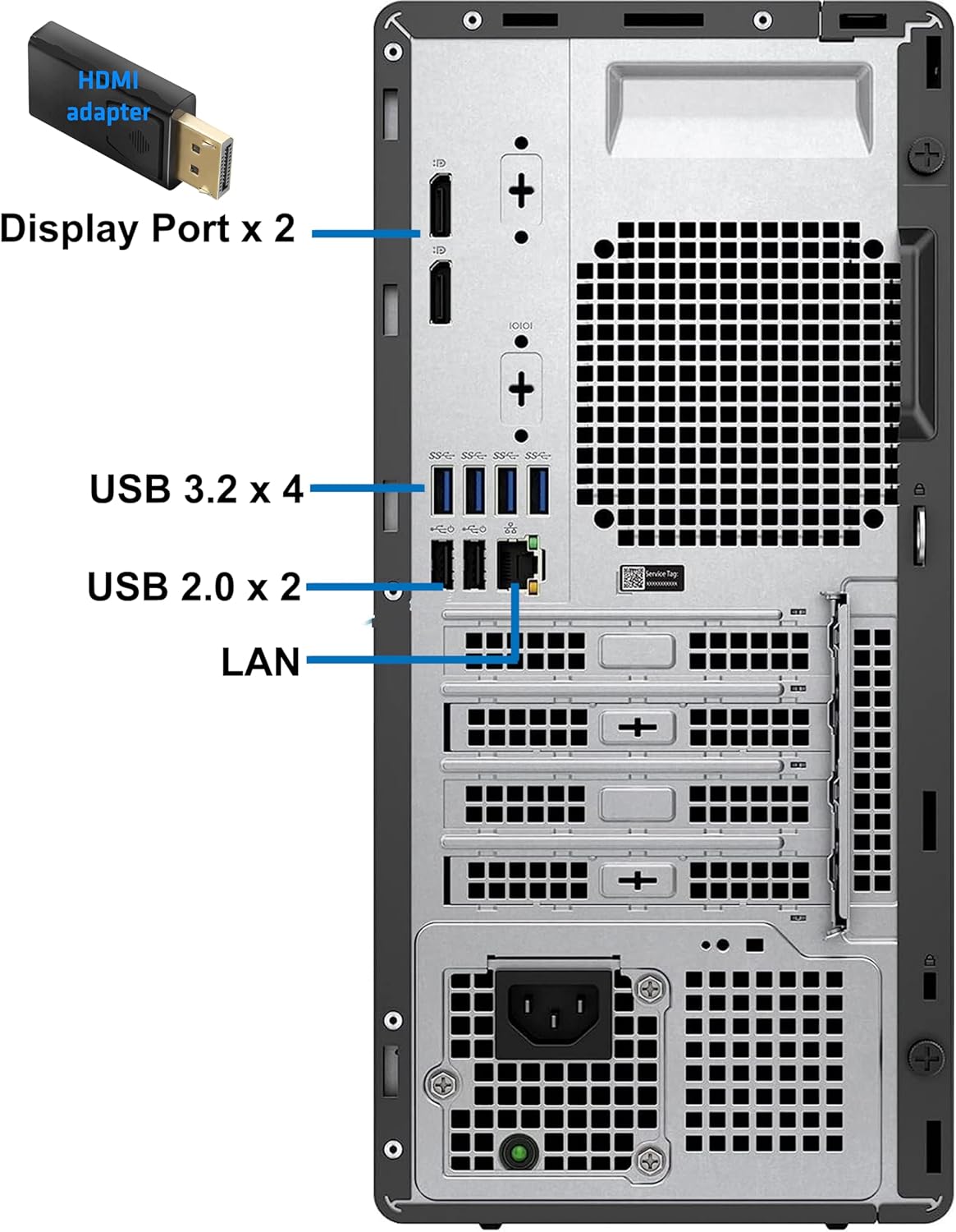Dell Mini Tower 5000 Optiplex i7-12700K Desktop PC