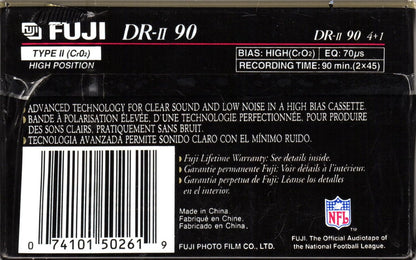 Fujifilm DRII904PLUS1 Recordable Audio Tapes 5-Pack