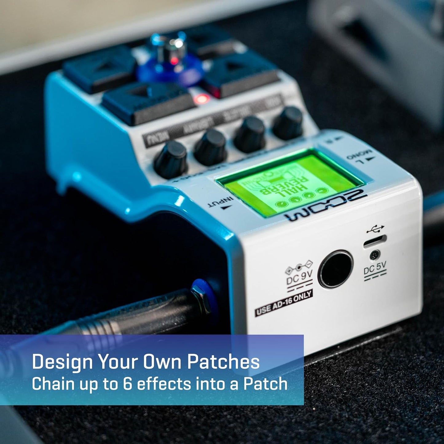 Zoom MS-50G+ MultiStomp Guitar Effects Pedal