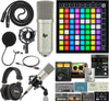 Novation Launchpad Mini MK3 RGB MIDI Controller Mic Bundle