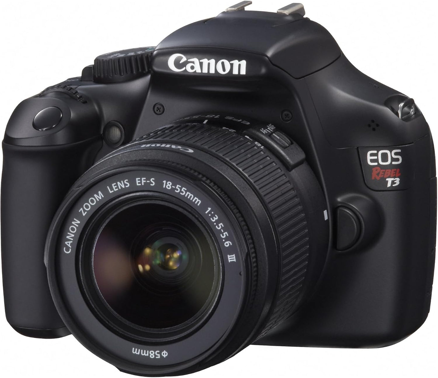 Canon 703670551277 EOS Rebel T3 DSLR Camera 18-55mm Lens Renewed