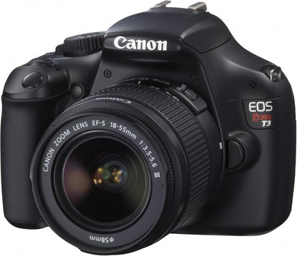 Canon 703670551277 EOS Rebel T3 DSLR Camera 18-55mm Lens Renewed