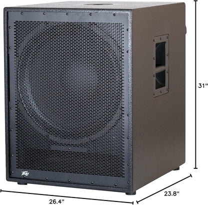 Peavey PVs 18 Vented 1000W Powered Bass Subwoofer