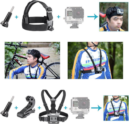 GoPro GOPROHE7BK50B Hero 7 Black Accessory Bundle