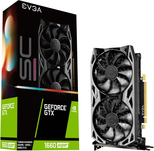 EVGA 06G-P4-1068-KR GTX 1660 Super SC Ultra Gaming 6GB
