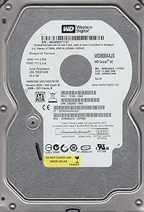 Western Digital WD800AAJS-22PSA0 80GB SATA Hard Drive