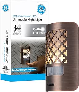 GE 67552 LED Motion Sensing Dimmable Night Light