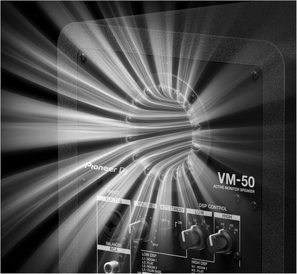 Pioneer DJ VM-50 5.25-inch Active Studio Monitor - Black