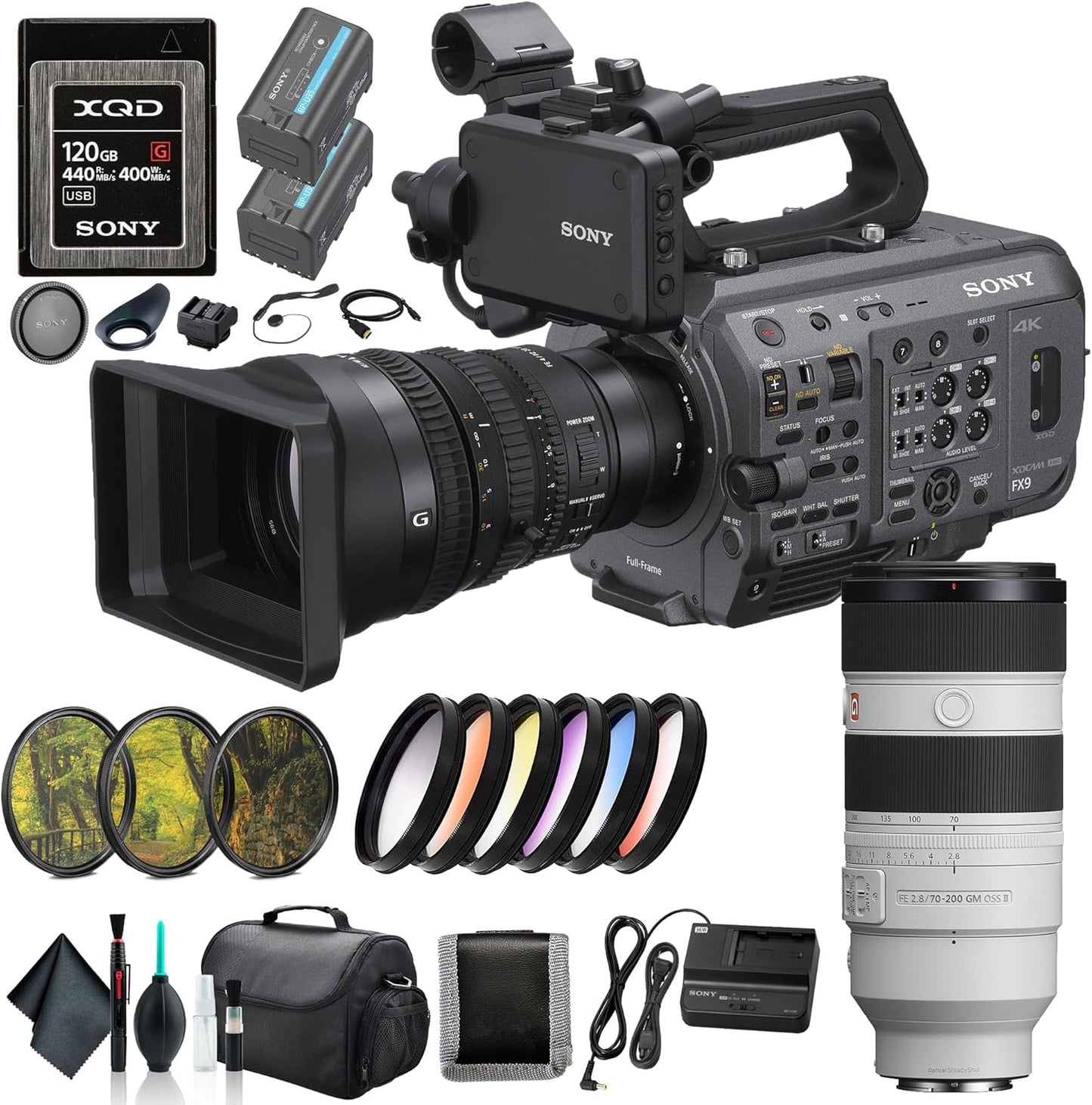 Sony PXW-FX9VK 6K Full-Frame Camera System - Pro Bundle