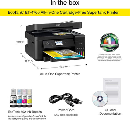 Epson ET-4760 EcoTank Wireless All-in-One Printer