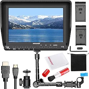 Neewer 90090274 NW-S7 7" 4K HD Camera Field Monitor Kit