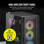 Corsair CC-9011240-WW iCUE 4000D RGB Airflow Mid-Tower Case