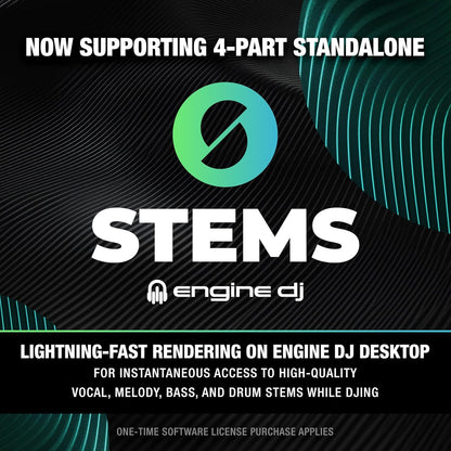 Denon DJ Prime Go+ Portable DJ Controller Stem Separation