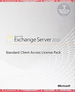 Microsoft 381-04117 Exchange Standard CAL 2010 5-User