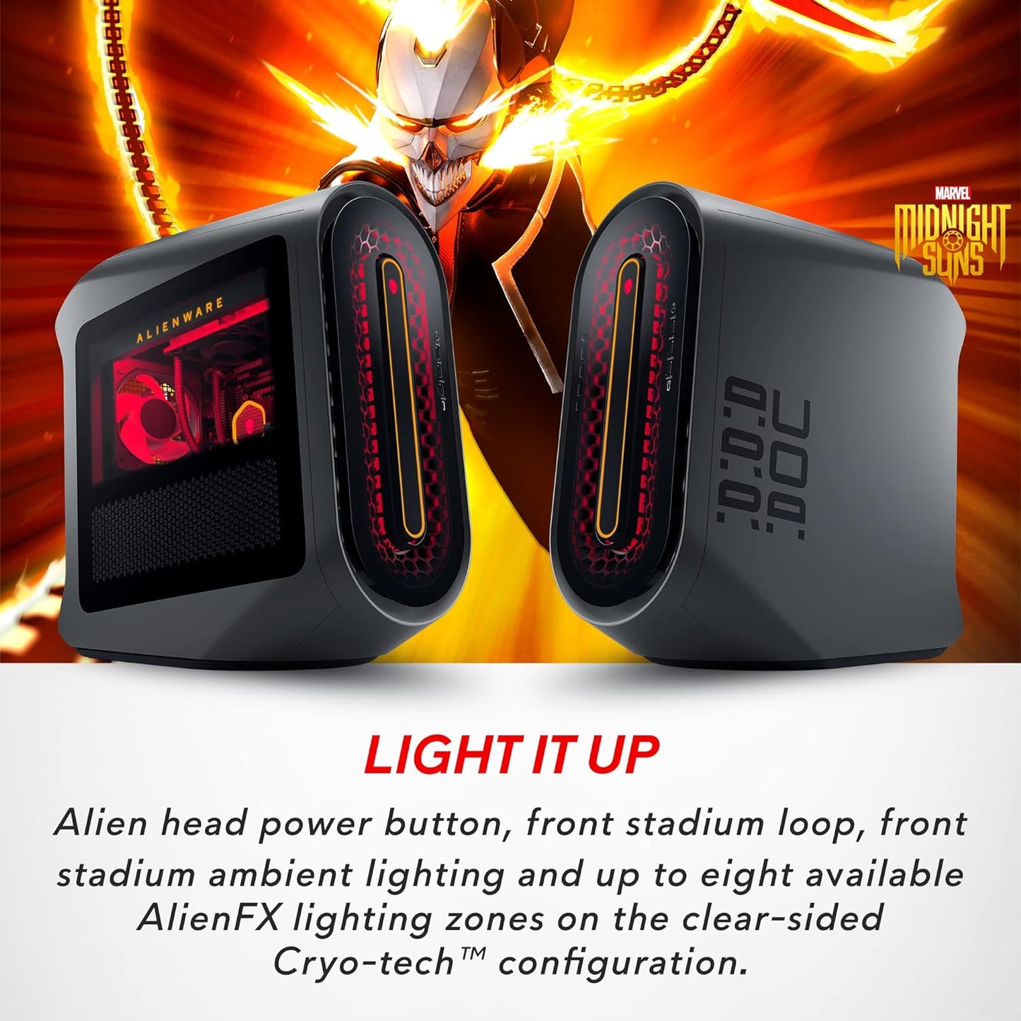 Alienware AWAUR15-A770BLK-PUS Ryzen 9 RTX 4080 Gaming PC, 32GB, 1TB SSD + 2TB HDD