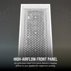 Corsair CC-9011252-WW 3000D AIRFLOW PC Case - White