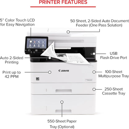 Canon 5951C005 imageCLASS MF465dw Wireless Laser Printer