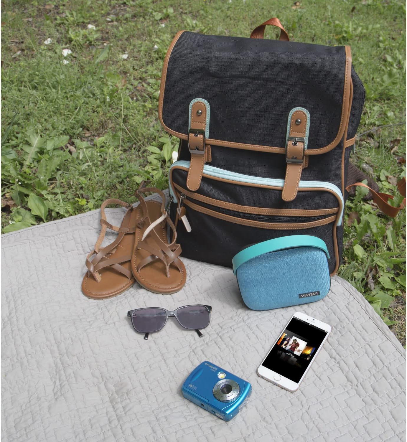 Polaroid IS048-BLU-INT Waterproof Digital Camera Red