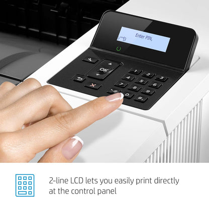 HP J8H61A#BGJ LaserJet Pro M501dn Duplex Printer - Warranty