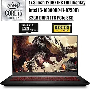 MSI GF75 17 Thin Gaming Laptop i5 GTX 1650