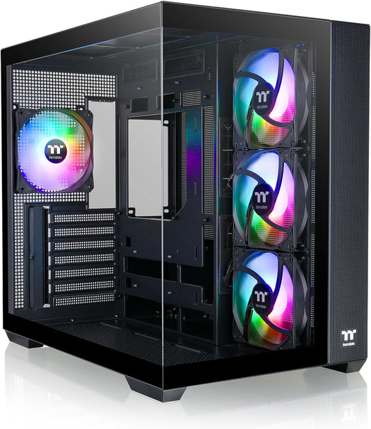Thermaltake CA-1Z2-00M1WN-00 View 380 TG ARGB ATX Case