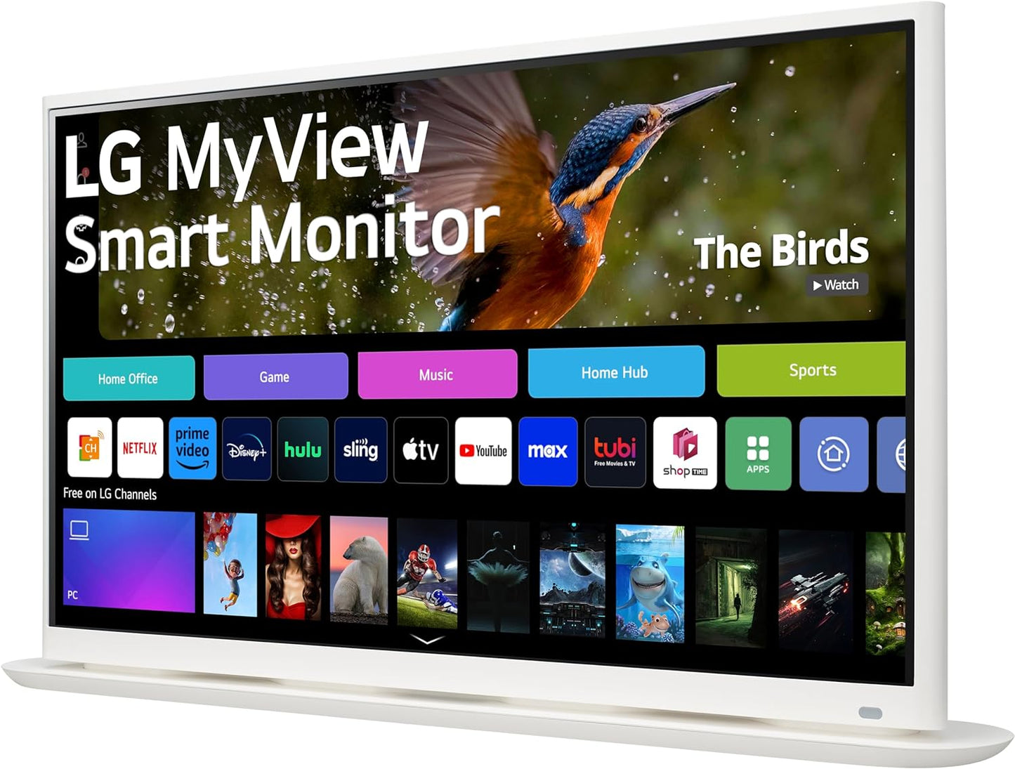 LG 32SR70U-W.AUS 32-Inch 4K UHD MyView Smart Monitor