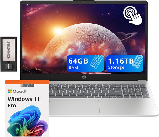 HP Pavilion 15.6" i3 Touchscreen Laptop & Dock