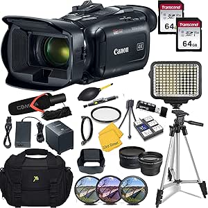 Canon Canon Vixia HF-G50 UHD 4K Camcorder with Accessory Bundle