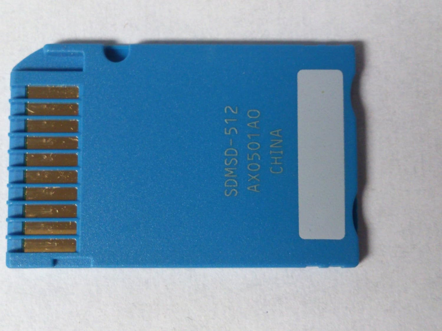 SanDisk SDMSPD-512-A10 512MB Memory Stick Pro Duo