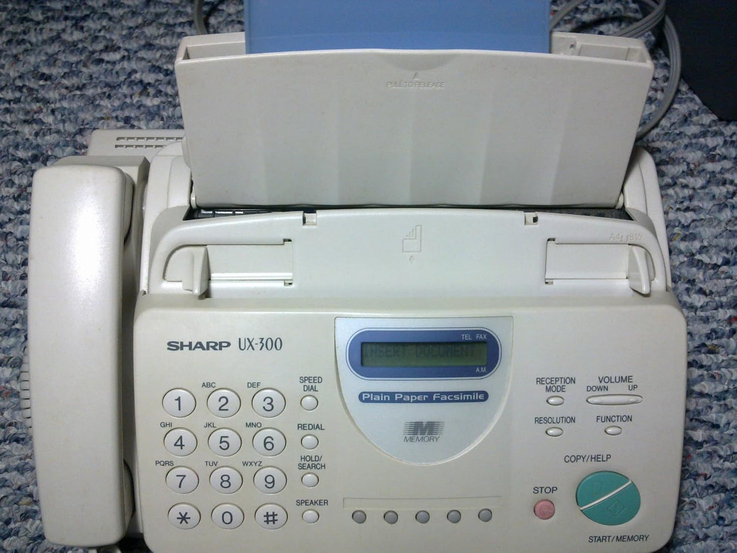 Sharp UX300 Plain Paper Fax Machine