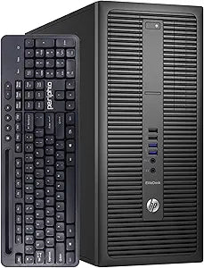 HP EliteDesk 800G2 Tower PC 16GB RAM 500GB SSD Renewed