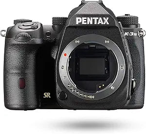 Pentax 01051 K-3 Mark III APS-C Camera Body Black