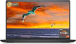 Dell 2023 Inspiron 3525 Ryzen 7 Laptop 16GB 1TB SSD