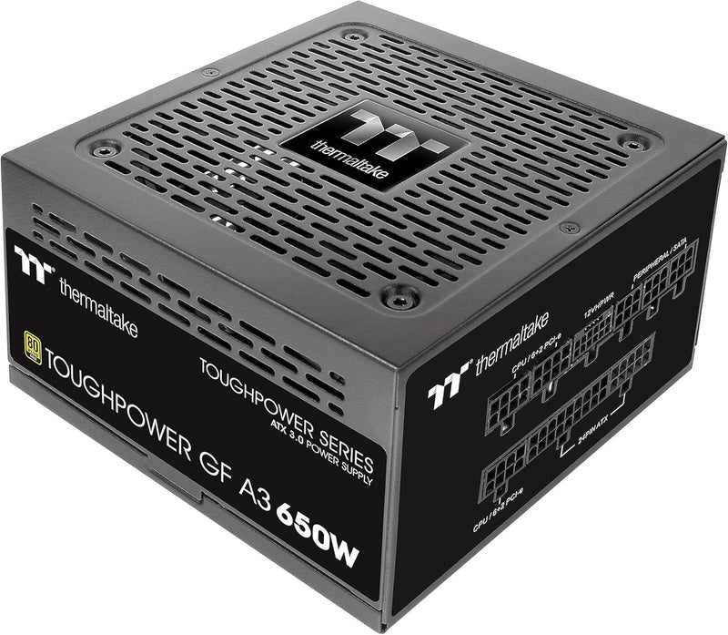 Thermaltake Toughpower GF A3 650W 80+ Gold ATX 3.0 PSU — main product image