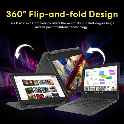 Lenovo 300e Chromebook Yoga 11.6" Touch 2-in-1